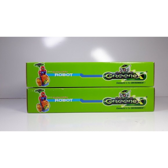 GreeneX DIY Scientific Robot Solar or Hand Crank Powered Lot of 2 - Picture 6 of 6